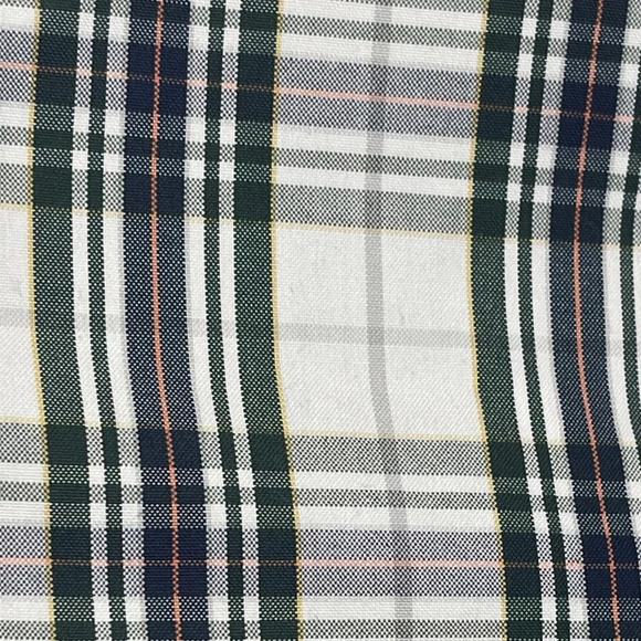 Brooks Brothers Madison Shirt Plaid Navy Dark Green Size XL Embroidered Logo - Picture 6 of 6